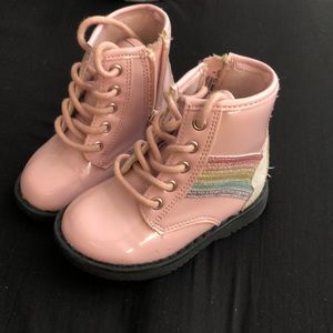 Cute pink boots